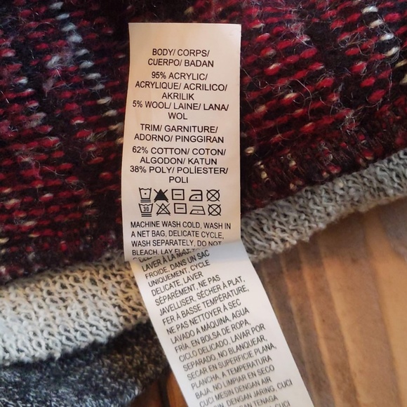 Lucky Brand Wool Blend Open Front Cozy Cardigan Sweater - S - Picture 13 of 13